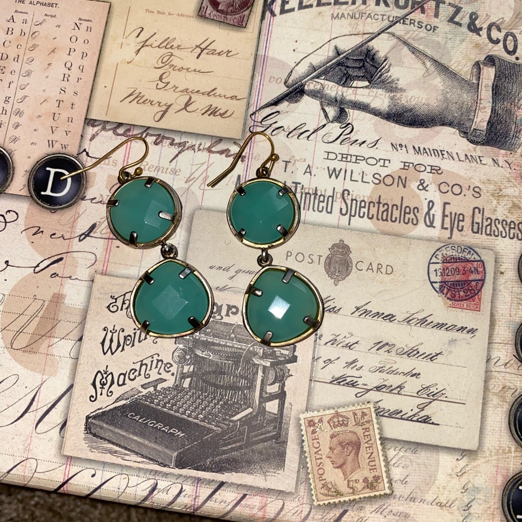 Women’s Light Blue Earrings